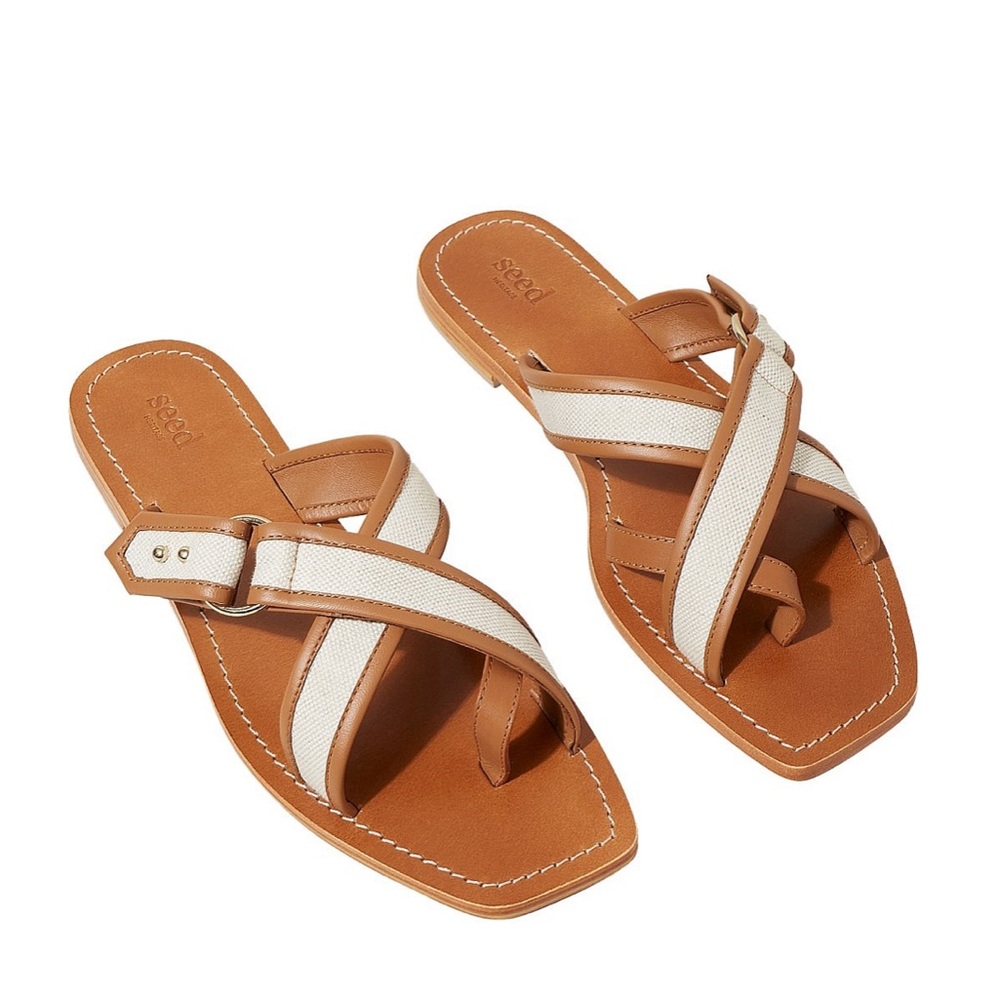 Seed Heritage Evelyn Sandals in Black - size 10